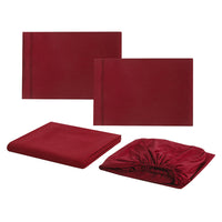HKM-783763 Modern Skin-Friendly Four-Piece Home Textile Set in Various Colors and Sizes
