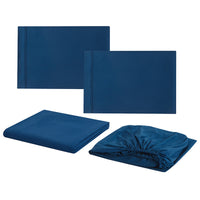HKM-783763 Modern Skin-Friendly Four-Piece Home Textile Set in Various Colors and Sizes