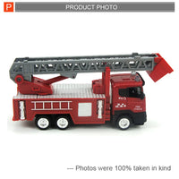 HKM-783891 1:43 Scale Metal RC Die-Cast Fire Truck Remote Control Toy for Kids 5-7 Years