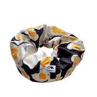 HKM-783955 Hands-Free Pet Sling Carrier for Small to Medium Dogs, Cats, and More - Reversible Design with Cozy Velvet and Breathable Fiber, Includes Pocket for Essentials