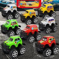 HKM-784083 Colorful Off-Road Toy Cars for Kids - Friction-Powered Plastic Car Set