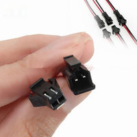 HKM-784275 15cm Fireproof Terminal Wire Harness with Male-Female Plug for LED Lamp Connections