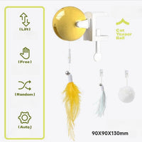 HKM-784531 Automatic Lifting Ball Electric Cat Toy