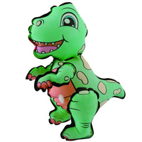 HKM-784659 DIY Hand Painted Inflatable Dinosaur Balloon Toy for Kids, Educational Craft Toy, Gender Neutral