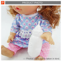 HKM-784723 14-inch Silicone Reborn Baby Doll Kit - Realistic Vinyl Doll for Kids, Ages 2-7