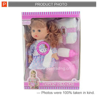 HKM-784723 14-inch Silicone Reborn Baby Doll Kit - Realistic Vinyl Doll for Kids, Ages 2-7