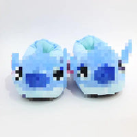 HKM-784915 Comfy Plush Child Slippers for Winter - Soft Stuffed Fluffy Shoes