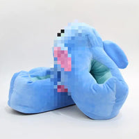 HKM-784915 Comfy Plush Child Slippers for Winter - Soft Stuffed Fluffy Shoes