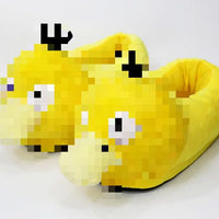HKM-784915 Comfy Plush Child Slippers for Winter - Soft Stuffed Fluffy Shoes
