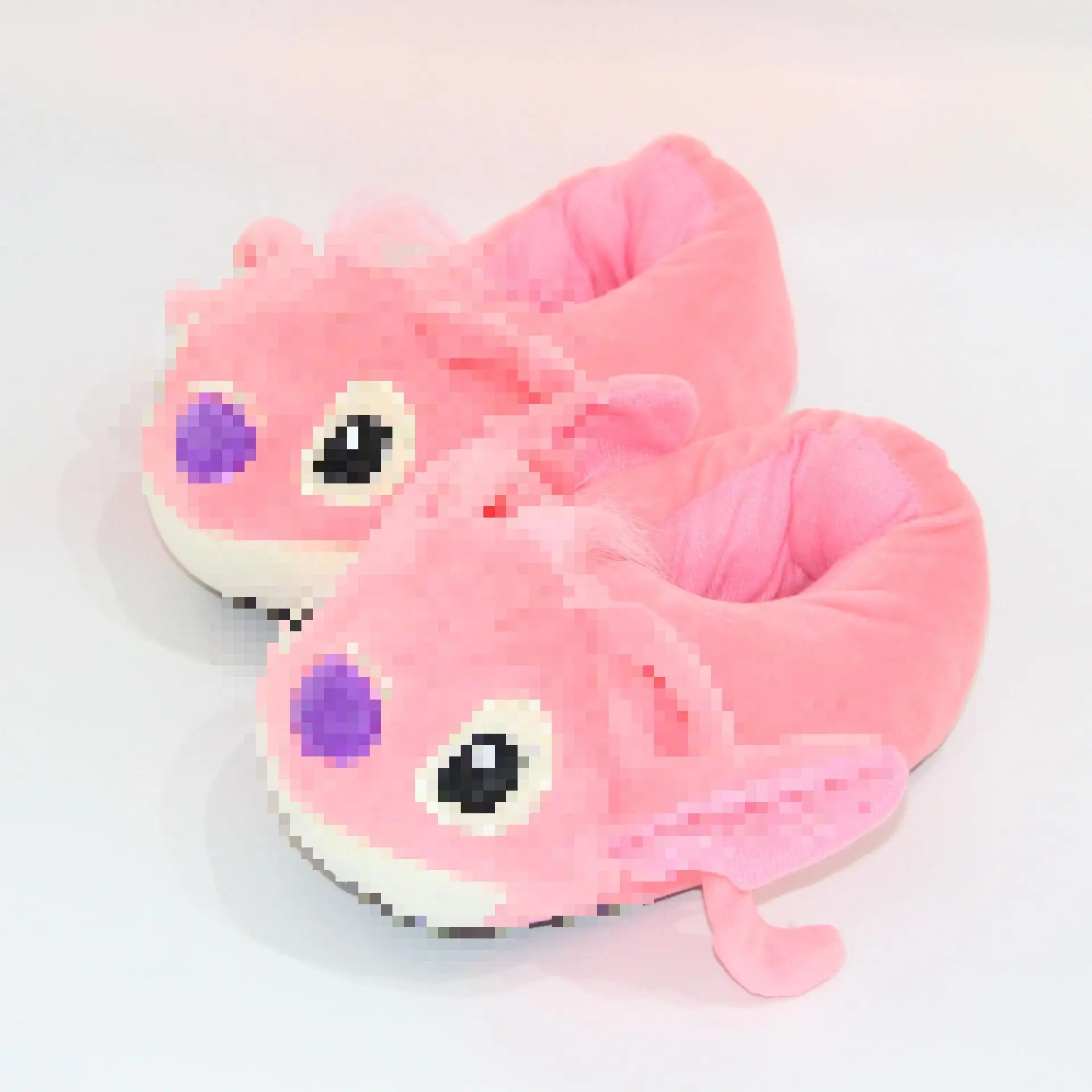 HKM-784915 Comfy Plush Child Slippers for Winter - Soft Stuffed Fluffy Shoes