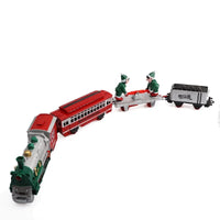 HKM-785043 Electric Toy Train for Kids, Age 2-4, 1:12 Scale - Safe ABS Material, Fun Holiday Design