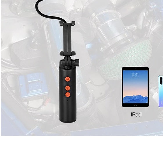 HKM-785299 Dual Camera Pipeline Endoscope with IP68 Waterproof Rating and Adjustable LED Lighting