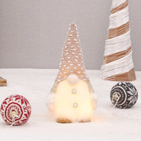 HKM-785363 Retractable Luminous Santa Doll Rudolf - Christmas Faceless Ornament Decoration