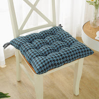 HKM-785555 Zebra Pattern Strapped Chair Cushion - Fashionable Design Available in Multiple Sizes