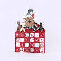 HKM-785683 Handmade Wooden Christmas Window Decorations - Bears, Trees, Sleighs, and More