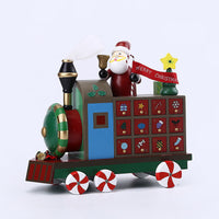HKM-785683 Handmade Wooden Christmas Window Decorations - Bears, Trees, Sleighs, and More