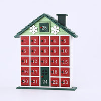 HKM-785683 Handmade Wooden Christmas Window Decorations - Bears, Trees, Sleighs, and More