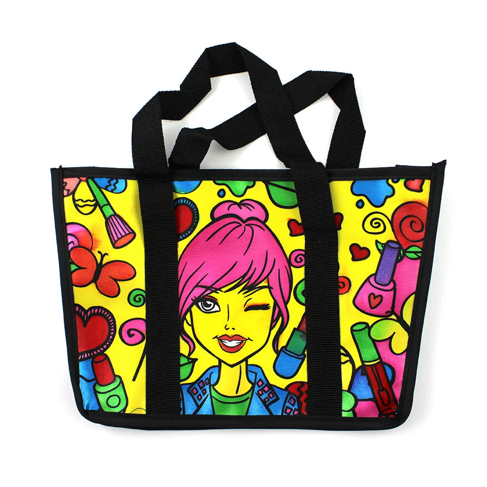 HKM-785811 Colorful DIY Kids Drawing Bag Set – Fun Doodle Backpack for Creative Play