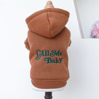 HKM-785811 Cozy Polyester Leisure Leggings for Small to Medium Dogs in Baby Sweater Curry