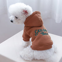 HKM-785811 Cozy Polyester Leisure Leggings for Small to Medium Dogs in Baby Sweater Curry