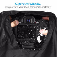 HKM-785811 Medium Telephoto Lens Rain Cover - Waterproof and Dustproof SLR Camera Protection
