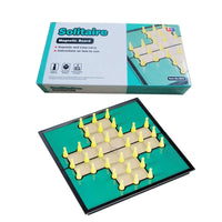 HKM-785875 Custom Magnetic Travel Chess and Draughts Game Set with Folding Board for Kids