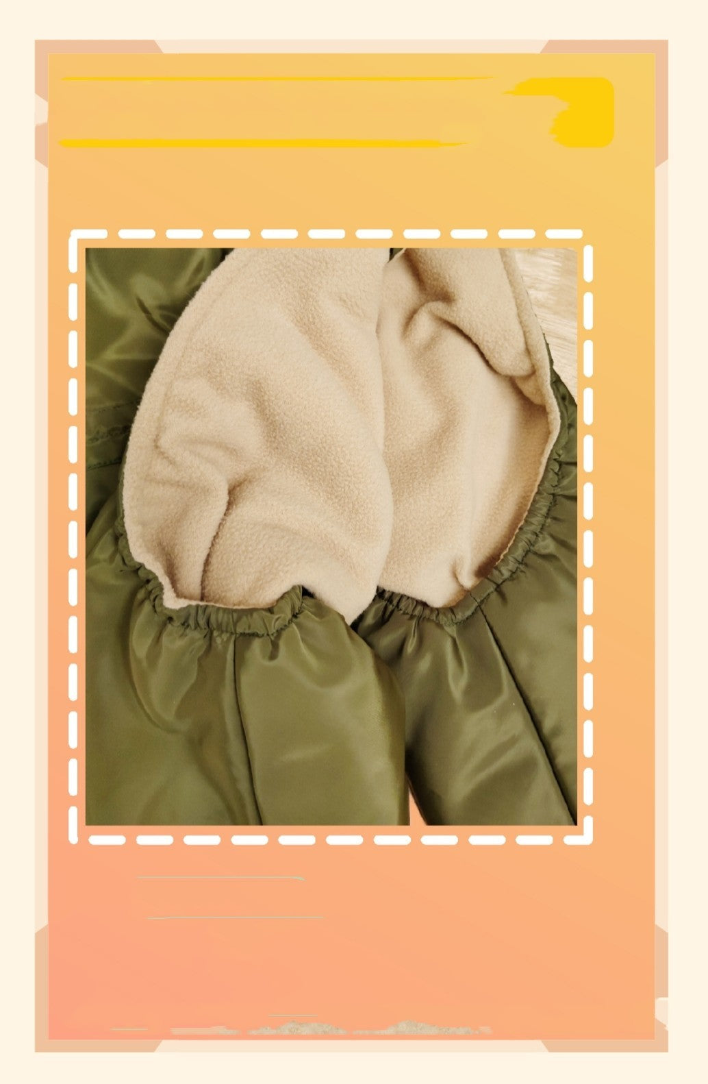 HKM-786067 Cotton Padded Winter Jacket for Pets - Military Green, Sizes S to XL