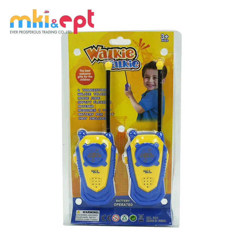 KTX-786067 Kids Walkie Talkie Toy Set - Pretend Play Communication Game for Ages 2-13