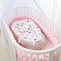 HKM-786387 Foldable Portable Bionic Baby Bed with Removable Cotton, Anti-Pressure Comfort