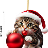 HKM-786515 Creative Cartoon Cat Car Pendant Home Decoration Gift
