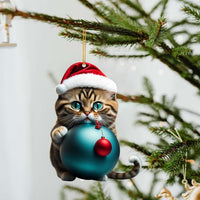 HKM-786515 Creative Cartoon Cat Car Pendant Home Decoration Gift