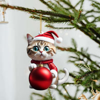 HKM-786515 Creative Cartoon Cat Car Pendant Home Decoration Gift