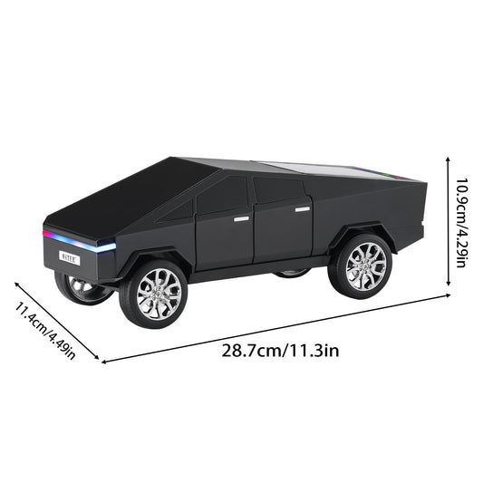 HKM-786579 Portable Bluetooth Speaker with Futuristic Truck Design, HD Sound, TWS Pairing, FM Radio, and Hands-Free Calling