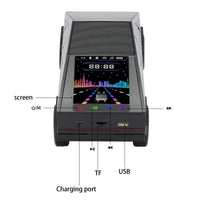 HKM-786579 Portable Bluetooth Speaker with Futuristic Truck Design, HD Sound, TWS Pairing, FM Radio, and Hands-Free Calling