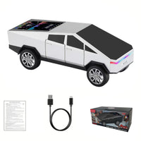 HKM-786579 Portable Bluetooth Speaker with Futuristic Truck Design, HD Sound, TWS Pairing, FM Radio, and Hands-Free Calling