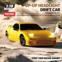 HKM-786643 1/18 Scale 4x4 Remote Control Drift Car with LED Lights and High-Speed Drift Wheels