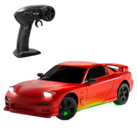 HKM-786643 1/18 Scale 4x4 Remote Control Drift Car with LED Lights and High-Speed Drift Wheels