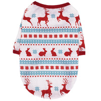 HKM-786707 Cozy Cotton Christmas Pet Clothes for Cats - Snowman, Santa, Elk, Gingerbread & More