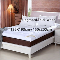 HKM-786707 Soft Winter Chemical Fiber Mattress – 10cm Thick Bedding for Dormitories and Home Use (Sizes: 190x200cm, 180x210cm, 180x200cm)