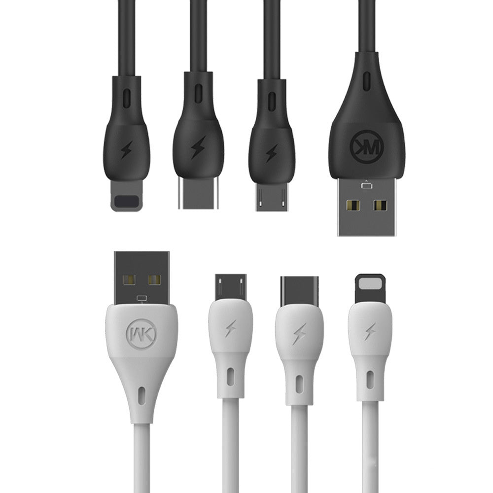HKM-786771 1 Meter Fast Charging USB Cable with Single Connector for Universal Devices