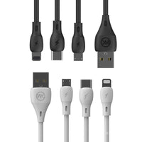 HKM-786771 1 Meter Fast Charging USB Cable with Single Connector for Universal Devices