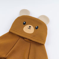 HKM-786899 Hooded Cartoon Sweater for Dogs in Brown - Available in Multiple Sizes