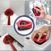 HKM-786899 Triangular Nylon Cleaning Brush Replacement Head - Durable PP Material