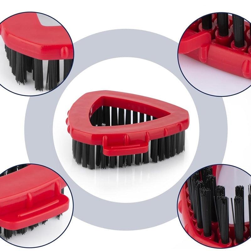 HKM-786899 Triangular Nylon Cleaning Brush Replacement Head - Durable PP Material