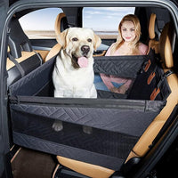 HKM-787347 Car Water and Dirt Resistant Multifunctional Pet Bed - Gray, 56x56x40Cm
