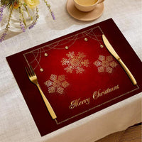 HKM-787347 Christmas Digital Printed Linen Insulation Placemat - Various Styles Available