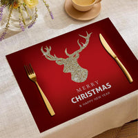 HKM-787347 Christmas Digital Printed Linen Insulation Placemat - Various Styles Available