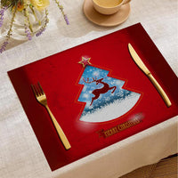 HKM-787347 Christmas Digital Printed Linen Insulation Placemat - Various Styles Available