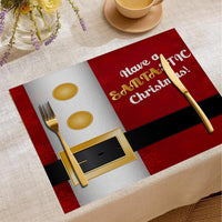 HKM-787347 Christmas Digital Printed Linen Insulation Placemat - Various Styles Available