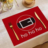 HKM-787347 Christmas Digital Printed Linen Insulation Placemat - Various Styles Available